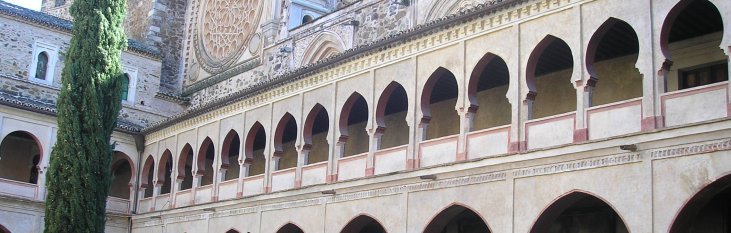 Caceres spanje, stad, vakantie