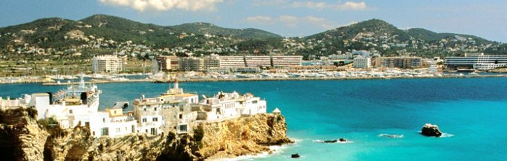 Ibiza ibiza, spanje, vakantie