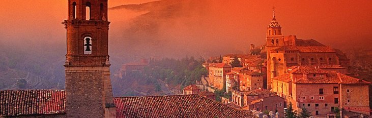 Albarracin albarracin, aragon, spanje, vakantie