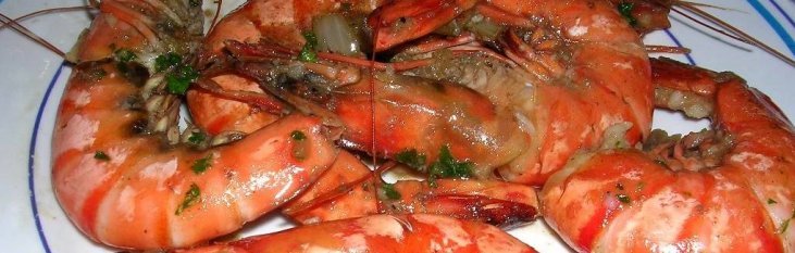 Als ik naar Spanje wil garnalen, dineren, spanje, tapas