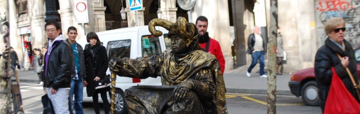 Barcelona barcelona, spanje, vakantie