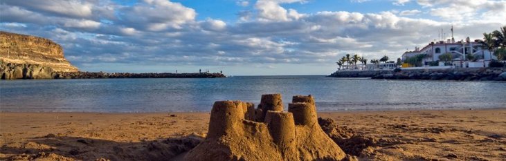 Gran Canaria strand, gran, canaria, zee
