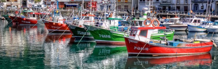Luarca luarca, asturie, spanje