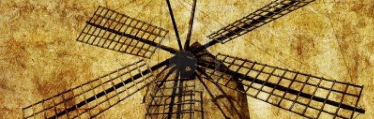 Windmolen Mallorca traditionele, windmolen, mallorca, windmill