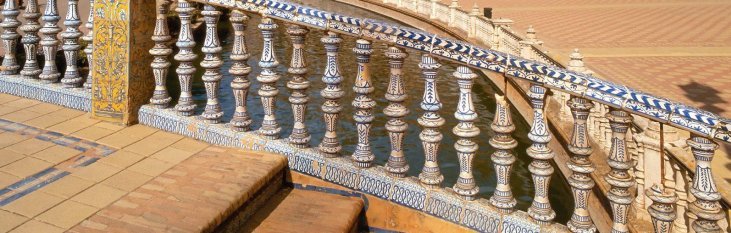 Temperatuur in Sevilla trap, sevilla, architectuur